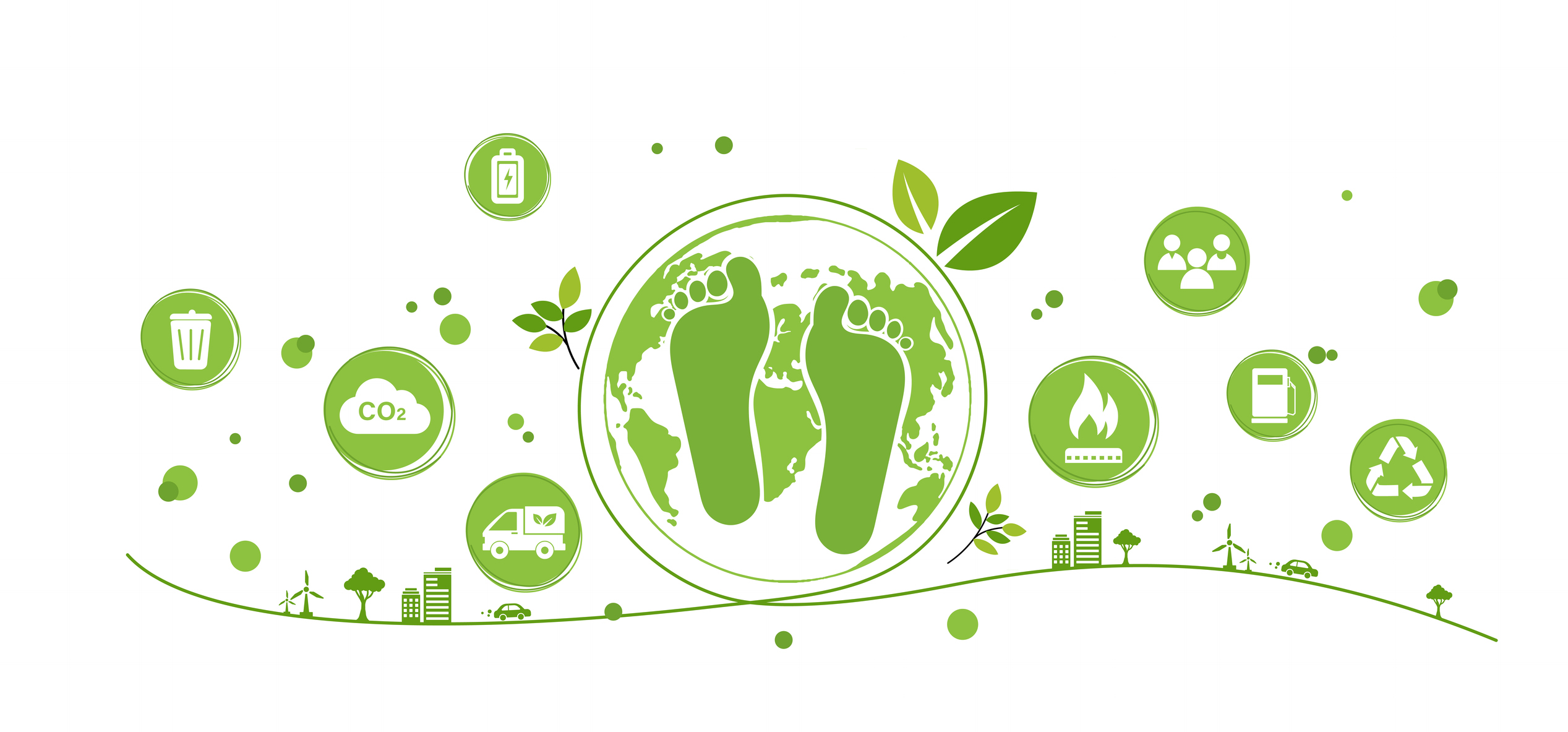 pictoral depiction of a carbon roadmap